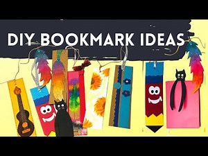 7 DIY Bookmark Ideas | Make Your Own Bookmarks | Resilient | DIA Handcraft