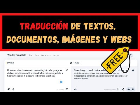 Traducción AUTOMÁTICA de textos con Yandex Translator
