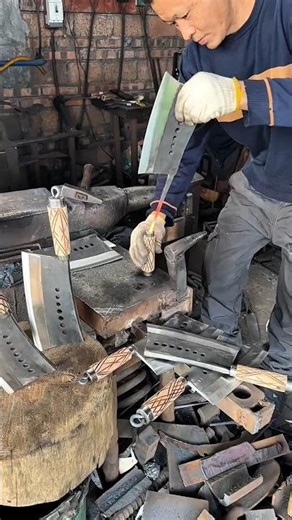 Techniques for attaching handles to agricultural machinery