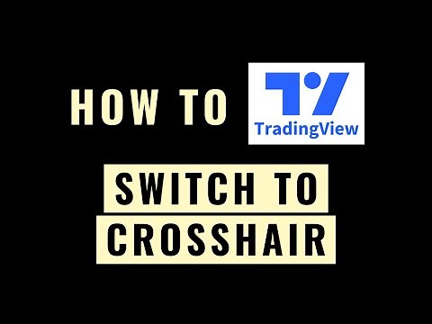 How to Switch to Crosshair Cursor in TradingView