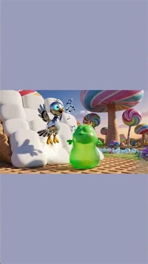 Meet Gloop! The World’s Funniest Jelly Monster 🍬✨ | Kids 3D Animation