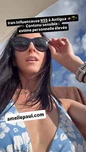 Iron Influenceuse #55 à Antigua 🇦🇬🌴- Contenu sensible : estime personnelle élevée Certaines images contenues dans cette vidéo peuvent provoquer des émotions incontrôlables. Respirez. Ce n’est que de l’assurance. 😌🌴 | Amélie Paul