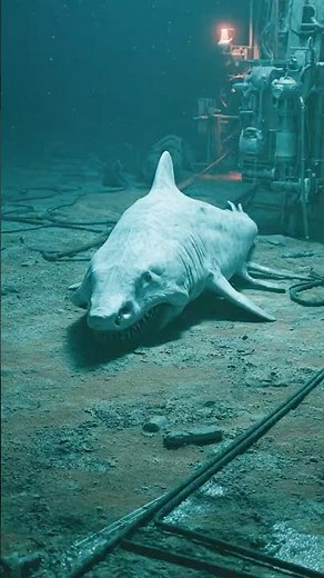 Deep-Sea Camera Records Large Unidentified Animal at 9,000 Feet