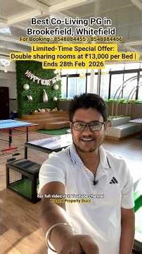 Best Co-Living PG in Brookefield, Whitefield