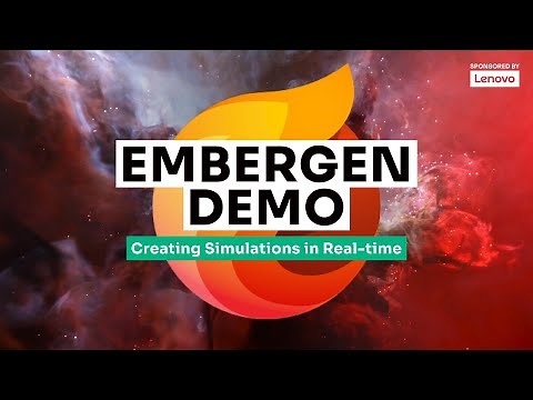 EmberGen Demo: Creating Simulations in Real-time