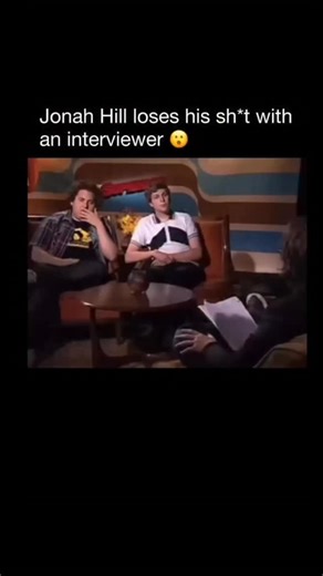 CElEB SOURCE TV on Instagram: "During the press tour for Superbad (2007), Jonah Hill and his co-star Michael Cera took part in an interview that became famously chaotic when Hill unexpectedly lost his patience with the interviewer. The reporter kept asking awkward, repetitive questions that seemed to miss the comedic tone of the film, and after a few minutes Jonah snapped back with sarcasm and frustration, turning the moment into an unintentionally hilarious exchange. Cera, known for his shy and