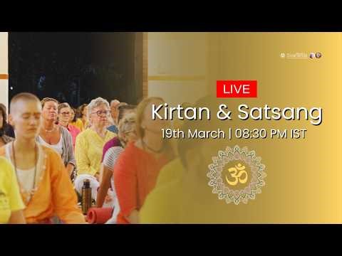 Join Us for Kirtan and Satsang – Live from Sivananda Ashram