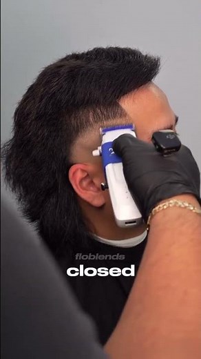 How to Shape a Fade Mullet with Sharp, Clean Lines Tutorial