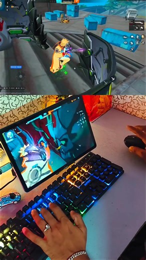 How to play free fire with keyboard mouse in mobile |⌨️🖱️📱 Android pad