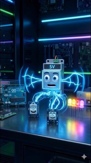 The Secret Behind 5V in Electronics! 🔌⚡