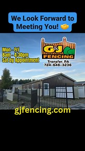 Fencing, Railings and Gates 🤝 Free Estimate, many examples to choose from. Over 45 years building and installing. 💪🍂🤔 (724) 646-3236 gjfencing.com Transfer, Pennsylvania | G & J Fencing