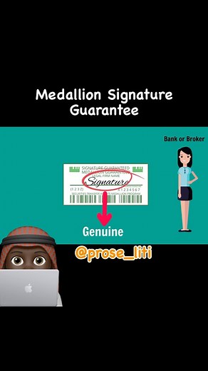 ProSe Liti on Instagram: "A medallion signature guarantee (MSG) is a certification stamp that verifies the authenticity of a signature used to transfer securities and confirms the signer’s legal authority to do so. It’s often required when securities are held in physical certificate form. #trust #me #on #this #one #onepiece #online #whatiwore #dogsofinstagram #video #fun #food #freedom #republic #moda #sunset #sun #praia #goodvibes #scenery #moor #beach #outfitoftheday #outside #private #credit 