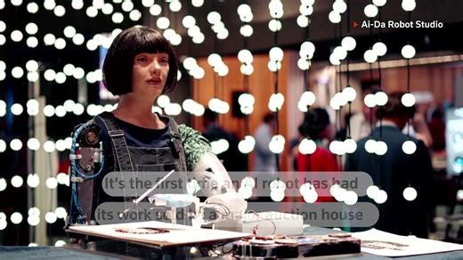 63K views · 513 reactions | A painting of British mathematician Alan Turing by AI robot Ai-Da makes history by selling for $1.32 million at auction. | Reuters | Facebook