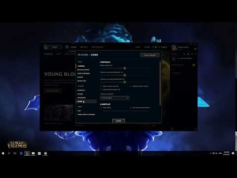 How To Enable Mouse Button Drag Scroll In League Of Legends Client 2017 '