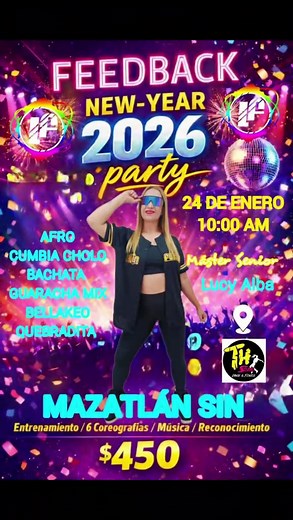 LATÍN FUSSION UNIVERSITY 🎉 Feedback Nacional: NEW YEAR 2026 PARTY 🎉 MODO