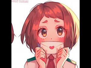 MHA character singing rewrite the stars