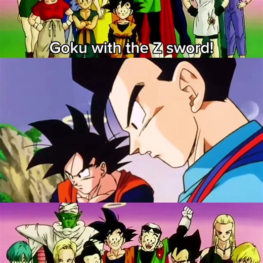 Goku Wields the Legendary Z Sword in Dragon Ball