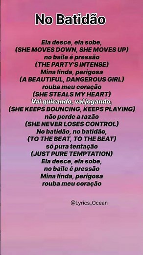 No Batidão ~ ZXKAI,slxughter(lyrics +English translation)#lyrics #nobatidao #song #viral #shorts#fyp
