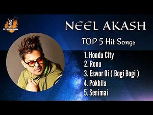 Neel Akash Top 5 Hit Songs//Assamese Bihu Songs// Neel Akash// Ujwal Aarong// Ibson Lal Boruah