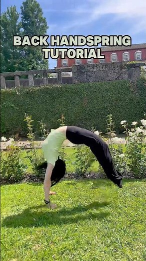 Learn a Back Handspring in Minutes! 🤸‍♀️✨