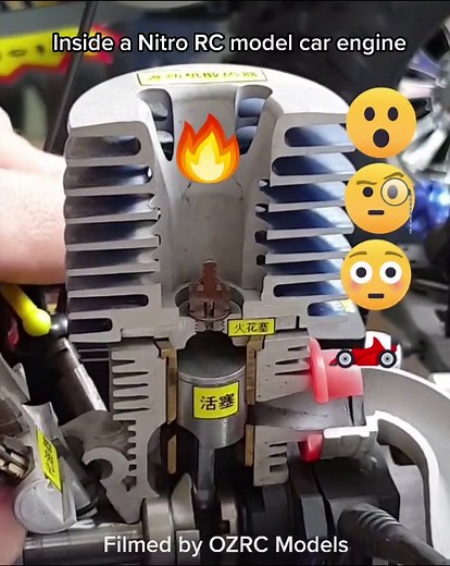 Exploring the Inner Workings of a Nitro Engine