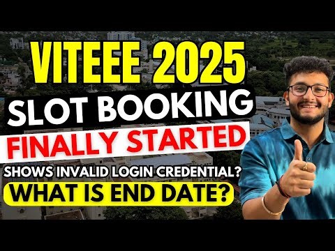 VITEEE 2025: FINALLY Started | Start & End Dates | Expected Admit Card Release Date?