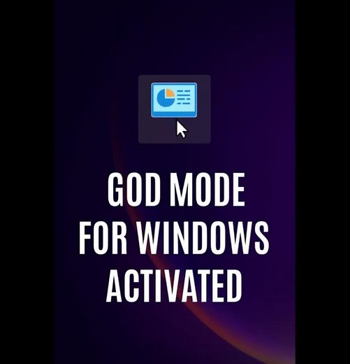 Unlock God Mode in Windows – Hidden Feature Activated!
