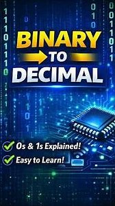 Binary to Decimal Conversion | Easy Method | Digital Electronics | Example 1