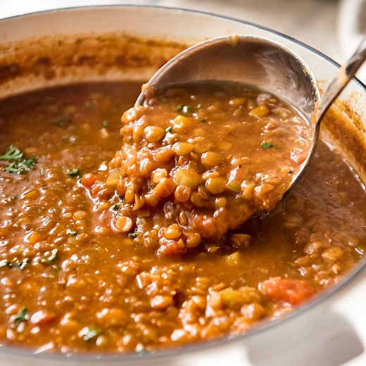 This lentil recipe is one of the best nourishing, simple dishes you can make with dried lentils that’s 100% delicious!! . https://www.recipetineats.com/lentil-soup/ | RecipeTin