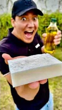 Making soap with used oil