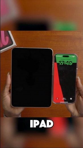 iPad mini vs iPhone 16 Pro Max… crazy 😱