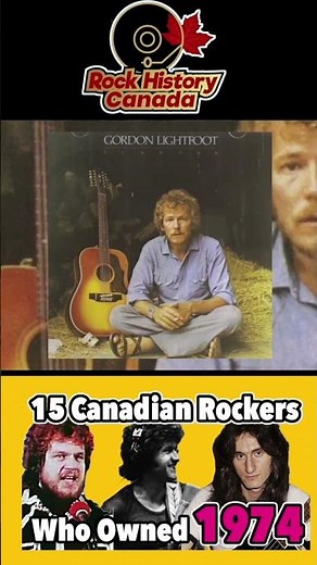 Gordon Lightfoot - Top Canadian Bands of 1974