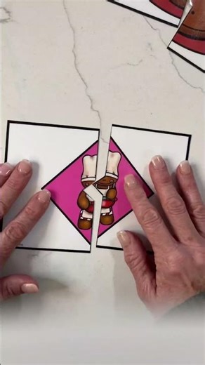 Gingerbread Shape Puzzles for Preschool & Pre-K