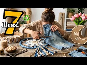 NOBODY BELIEVES These Are Old Jeans! 7 STUNNING Recycling Ideas That Look SO EXPENSIVE!