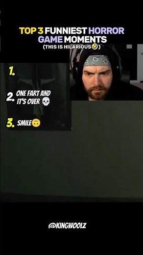 Top 3 Funniest Horror Game Moments 😂👻 (🚽 One Fart And It's Over 💀)