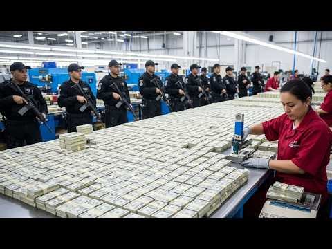 Inside the Largest US Dollar Printing Factory: How America Produces Its National Currency