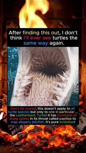 Don't be scared! This is just nature at its most extreme... 🐢🌊
