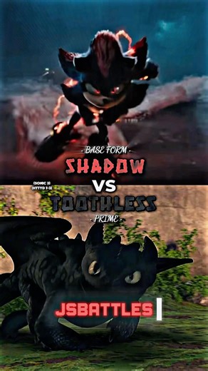 Shadow vs Toothless