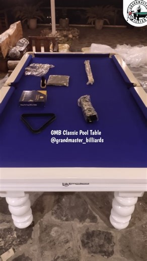 𝐆𝐫𝐚𝐧𝐝𝐦𝐚𝐬𝐭𝐞𝐫 𝐁𝐢𝐥𝐥𝐢𝐚𝐫𝐝𝐬 on Instagram: "GMB Classic Pool Table Installation Done in shimla. All Solid Hardwood,, premium Polish, authentic Slate.. ize 4/8ft for More details Contact Me..#pooltable🎱 #billiardshop #billiardsroom"