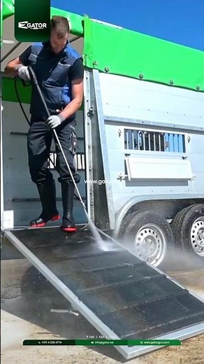 Best Hot Water High-Pressure Washer for Heavy-Duty Cleaning | GATOR Kränzle | UAE & KSA