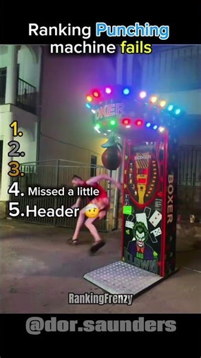 Ranking punching machine fails #funny #ranking #punchingmachine