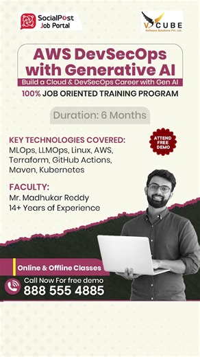 AWS DevSecOps with Generative AI #itcourse #techcareers #itjobs #ytshorts