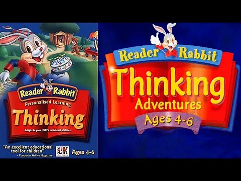 Reader Rabbit Thinking Adventures (2000) [PC, Windows] longplay