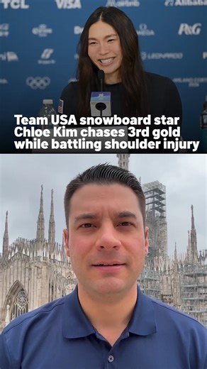 The two-time gold medalist in the halfpipe posted an update to Instagram just one month before Olympic competition, saying she had torn her labrum — the lining of the socket that holds the shoulder together. She returned to the halfpipe about two weeks ago and is wearing a brace on her left shoulder that she said “in a funny way ... made my riding better.” Her coach, Rick Bower, told The Associated Press that practices have been going well since the 25-year-old American returned to the snow at t