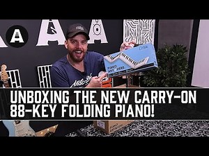 An 88-Key Portable Keyboard that's Foldable? - NEW Carry-On Folding Piano