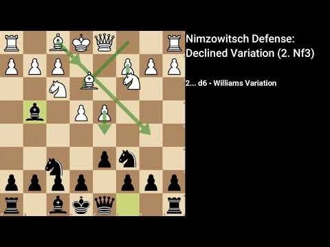 Nimzowitsch Defense: Declined Variation (2. Nf3)