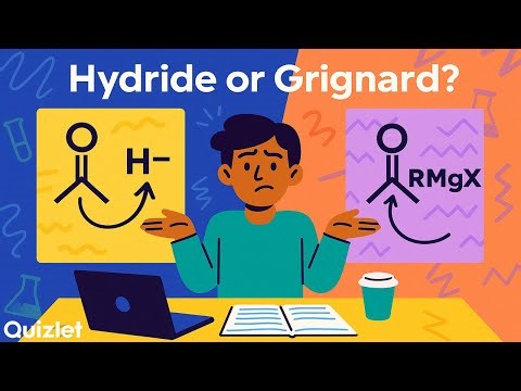 Hydride vs. Grignard Reagents Explained | Nucleophilic Addition to Carbonyls