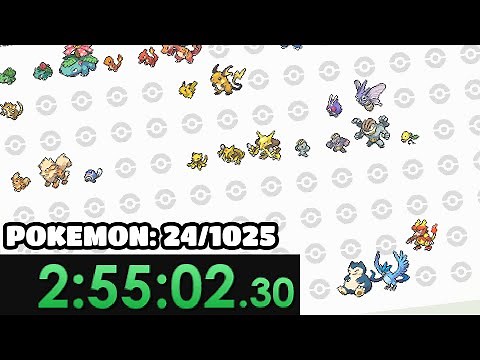 Puedo Nombrar TODOS los 1025 POKÉMON en MENOS de 3 HORAS?