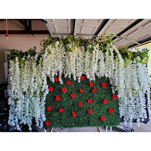 Bulk Sale Wisteria Flower Artificial Flowers Wedding Purple Faux Wisteria Flower for Wedding Centerpiece