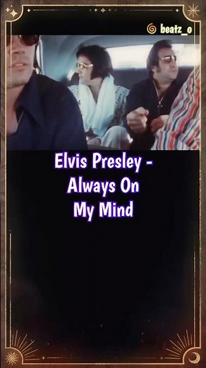 Elvis Presley - Always On My Mind (Lyrics) #70smusic #throwback #countrymusic #songlyrics
